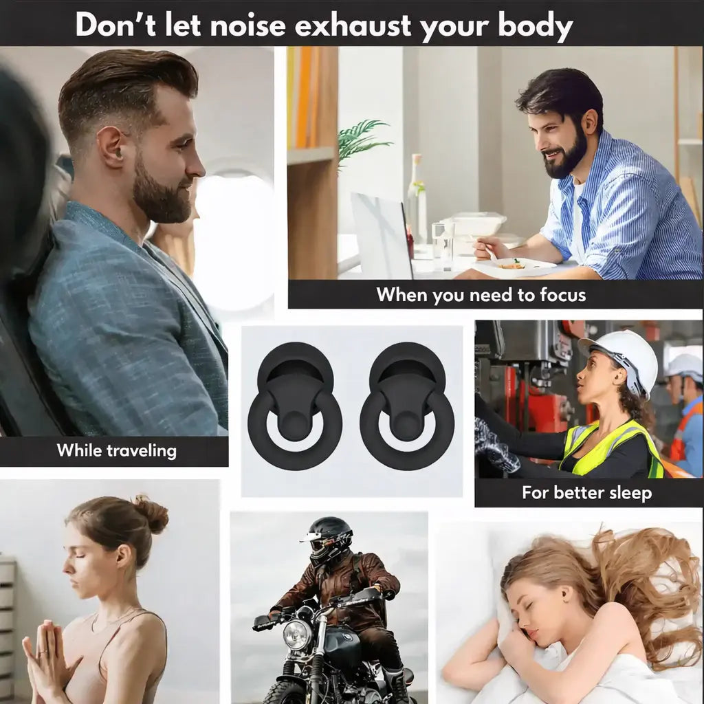 Stripz™ noise-reducing earplugs