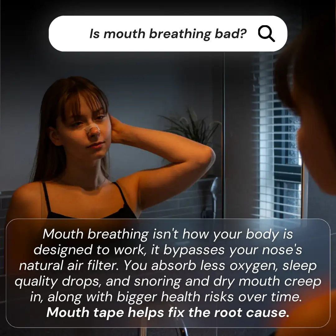 Is mouth breathing bad? Fix the root cause