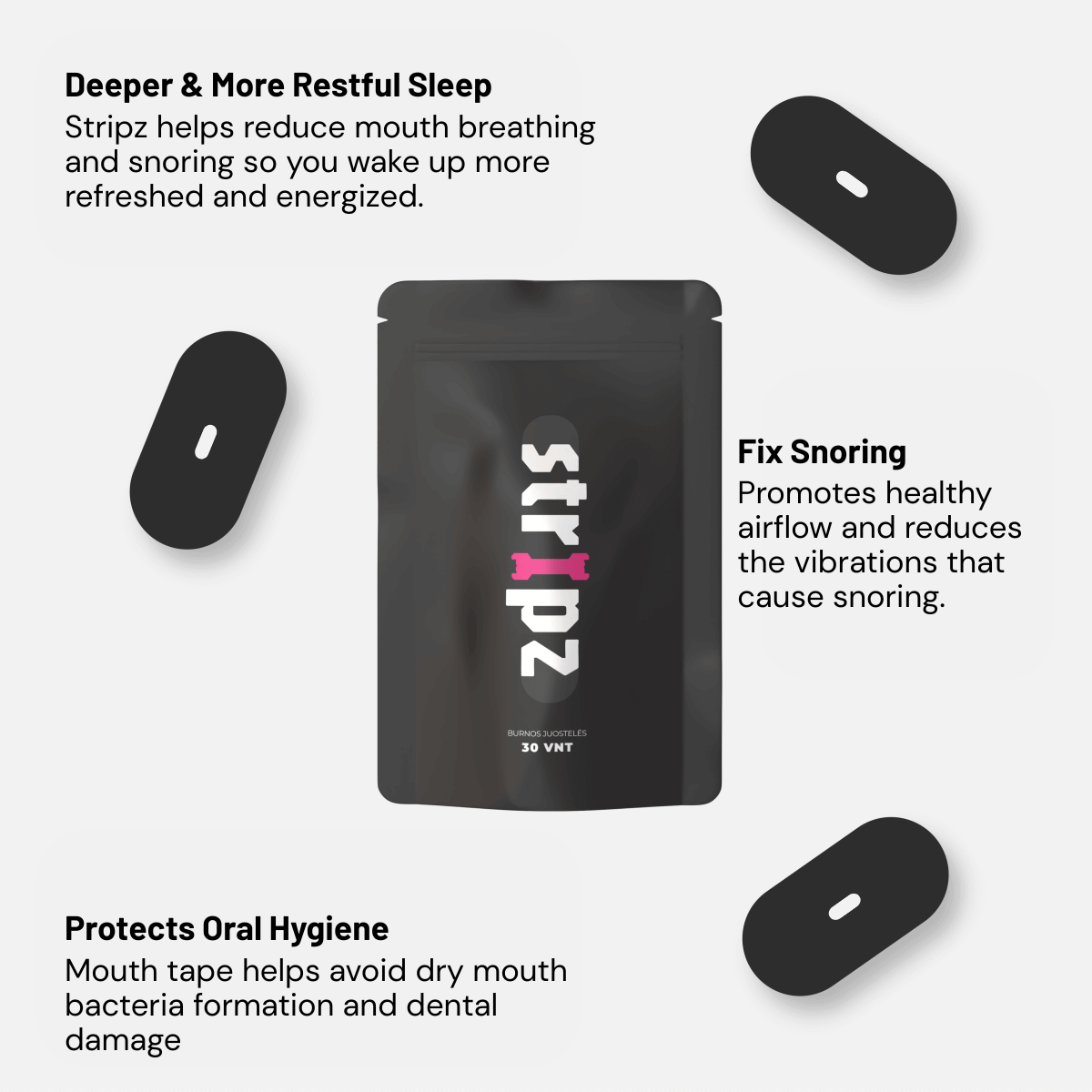 STRIPZ™ BreathFix Mouth Tape