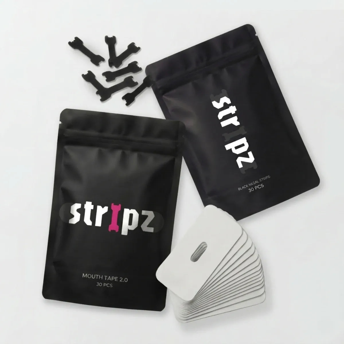 Stripz Recovery Set: nasal strips and mouth tape