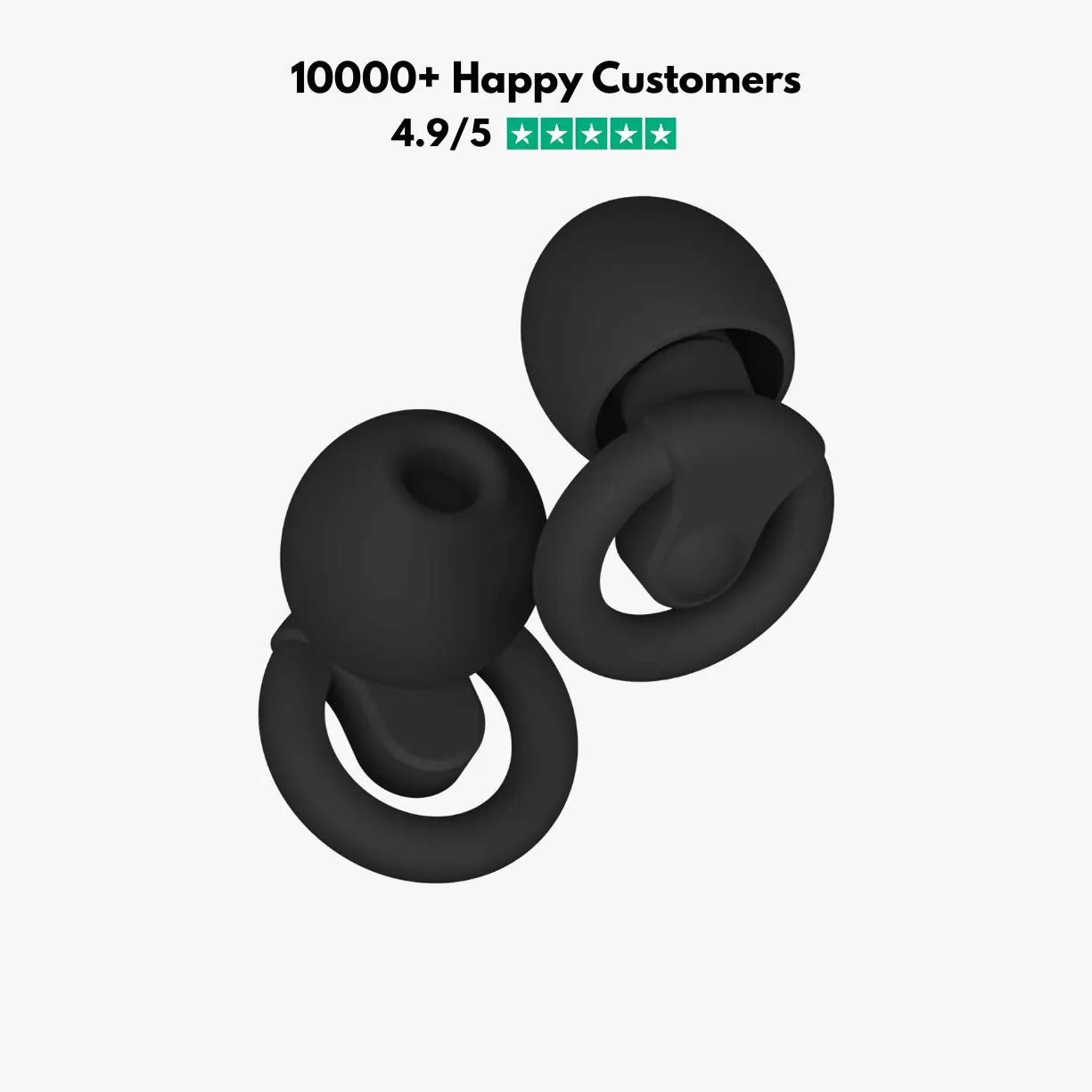Stripz noise-reducing earplugs, rated 4.9 out of 5