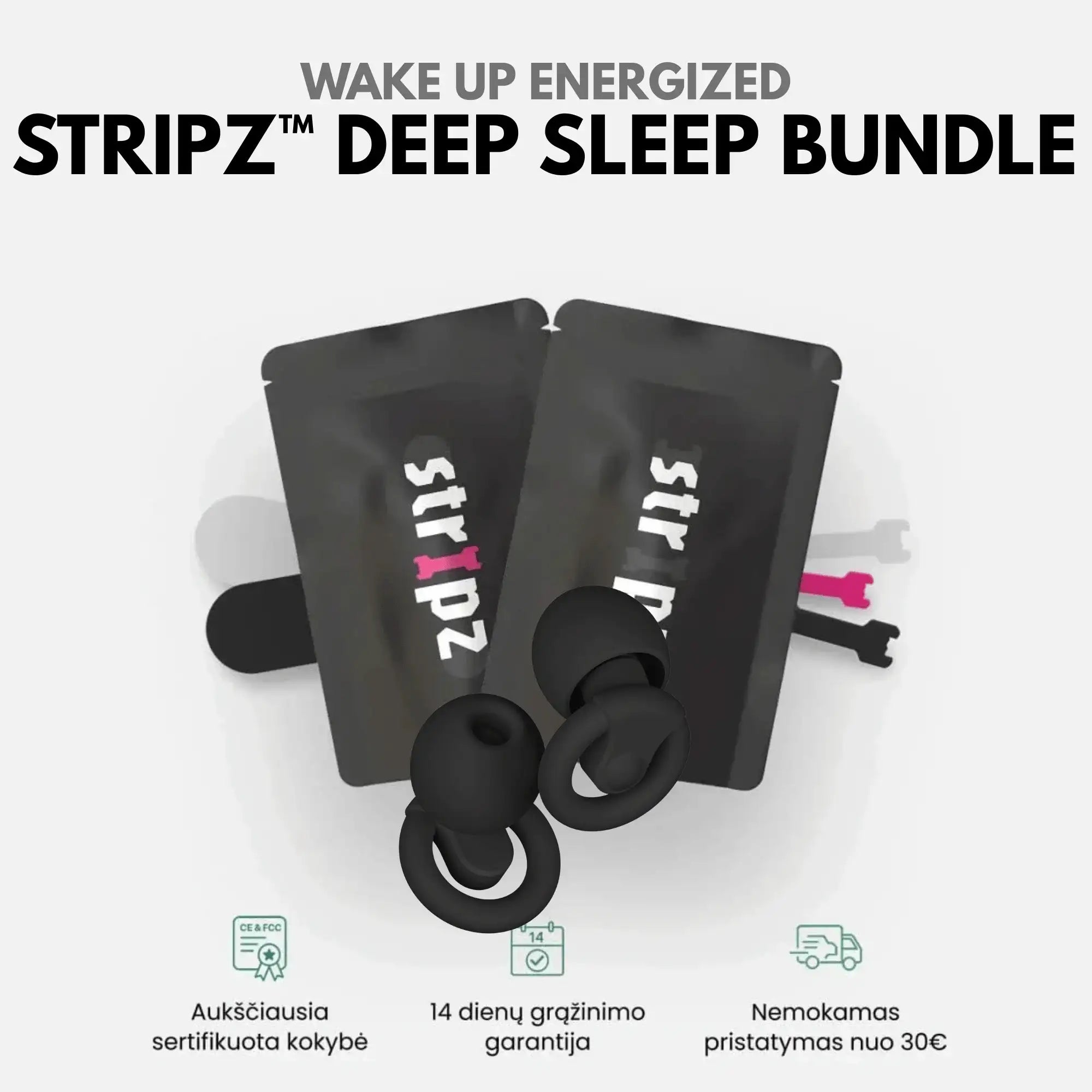 STRIPZ™ Deep Sleep Set | Three-in-One Rest System