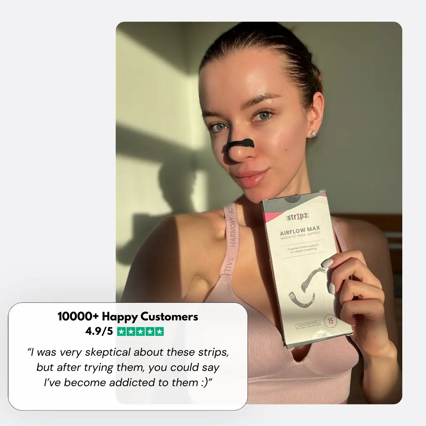 Customer review of Airflow Max magnetic nasal support
