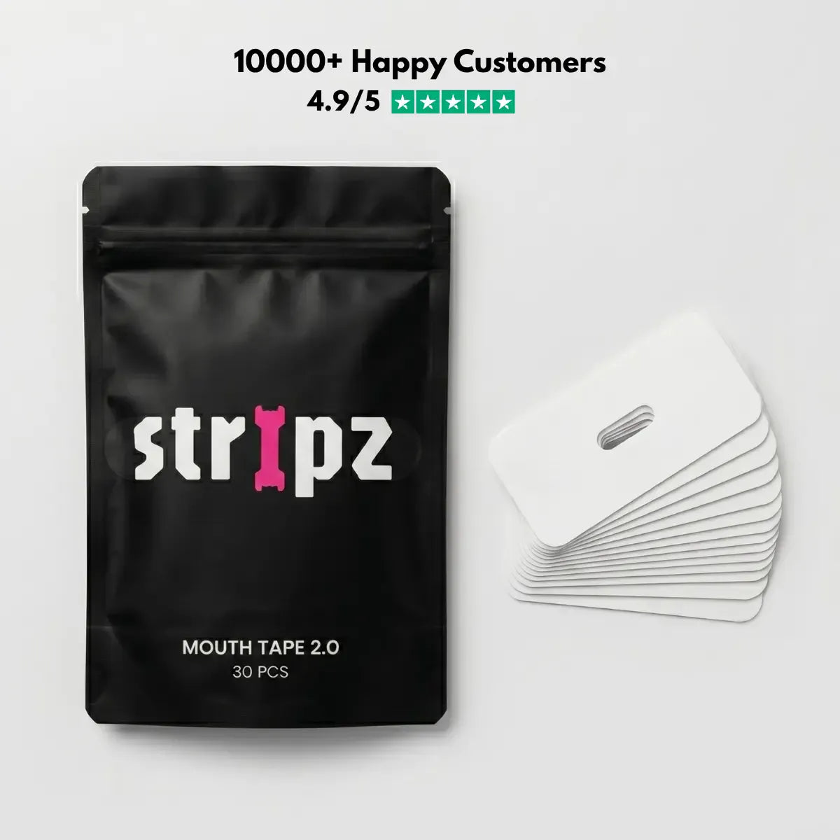 Stripz Mouth Tape 2.0, 30 pack