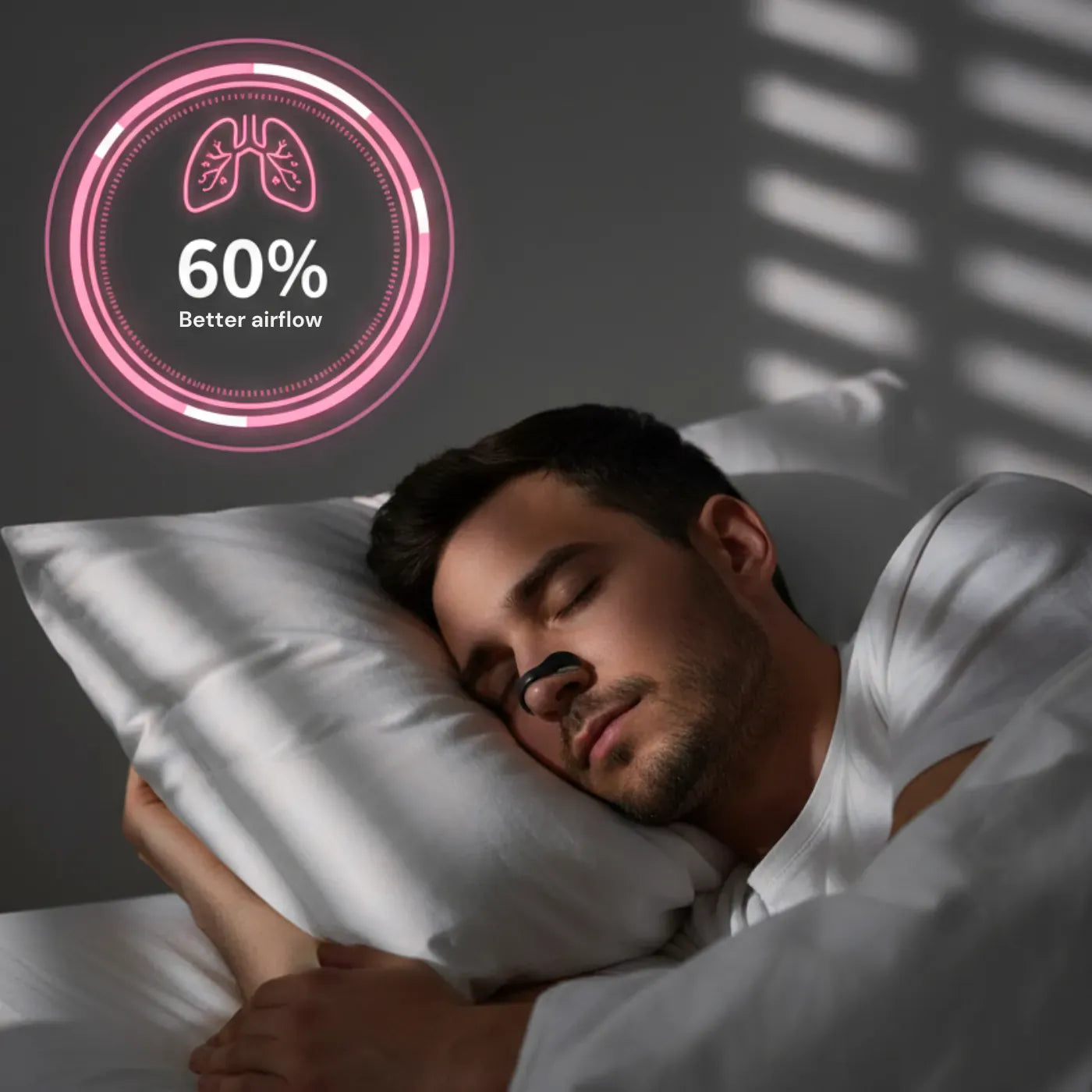 Up to 60% better airflow